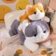 thumbnail image 4 of Juguete de peluche de gato de 40 a 65CM para niños, muñeco de felpa de empalme Kawaii para dormir en la pierna, regalo de Festival, regalo de cumpleaños463, 4 of 5