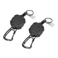 thumbnail image 5 of Llavero Retráctil JadeshayMX 2 Piezas Alta Resistencia 31.5 Pulgadas Carcasa Esmerilada Soporte para Llaves Clip para Cinturón, 5 of 5