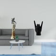 thumbnail image 2 of Figura Decorativa De Una Mujer Africana Tribal Con Gesto Creativo En La Mano. Estatua Ligera Y Decorativa De Una Mujer Africana Con Los Dedos En Alto, Ideal Para Decorar El Hogar, Apartamento,, 2 of 8