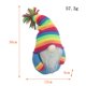 thumbnail image 2 of Colorido sombrero sin rostro muñeca enana muñeca escena hogar ventana decoración adornos Wmkox8yii fhajkh2285, 2 of 3