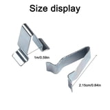 20Pcs Spring Trim Clip Car Retainer Fastener Boot & Tailgate Metal ...
