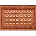 thumbnail image 1 of Ahgly Company Indoor Rectangle Persian Orange Traditional Area Rugs, 5' x 8', 1 of 1