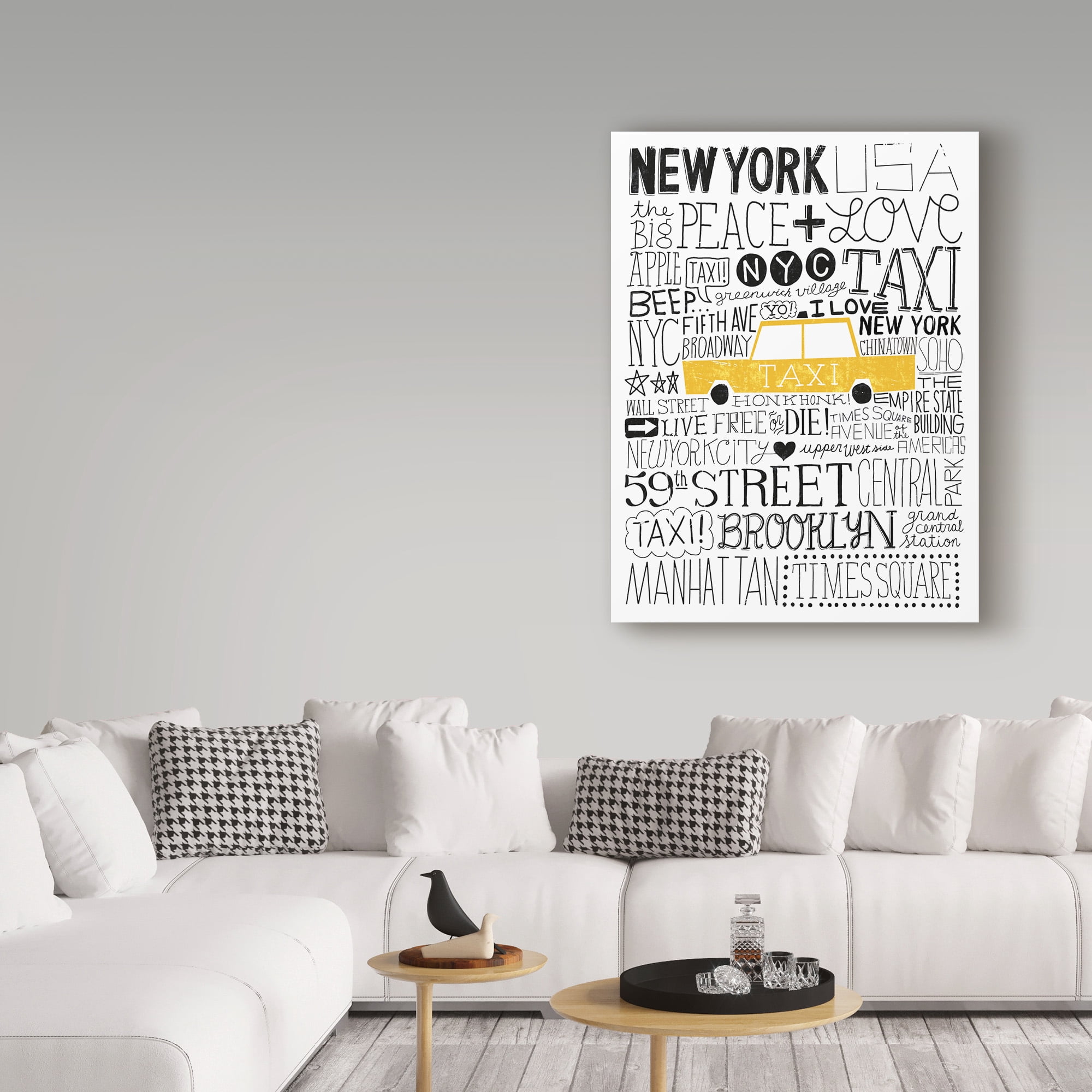 Trademark Fine Art 'Iconic NYC III' Canvas Art by Michael Mullan