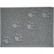 thumbnail image 1 of Alfombrilla rectangular para arena para gatos con estampado de patas, 1 of 2