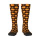 thumbnail image 1 of Fotbe Orange Pumpkin And Autumn Maple Calcetas Divertidas Estampadas para Hombre y Mujer, Calcetas de Algodón hasta la Rodilla para Caminar, Correr, Enfermería y Embarazo, 1 of 6
