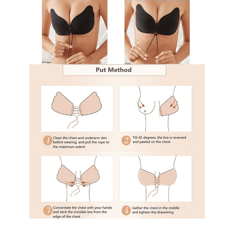 How To Put On A Adhesive Bra