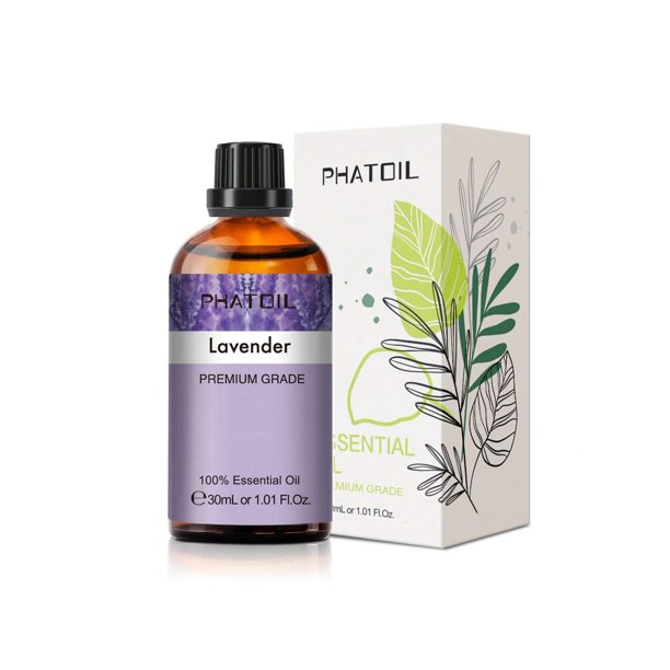 PHATOIL Essential Oils 30ml/1.01 fl.Oz for Diffusers Humidifier 100% Pure Natural Aromatherapy Massage Bath Sleep Relaxation