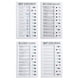 thumbnail image 3 of Tabla de tareas para niños, tabla de tareas de 4 piezas Tabla de tareas para mi familia Tabla de tareas muy recomendada, 3 of 14