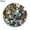 Blue, variant on SmartBy 50Pcs/Bag Nail Art Rhinestone 3D Geometric Shaped Glitter Manicure Accessories