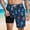 Blue-04, variant on Mens Swim Trunks with Liner 2 in 1 Quick Dry Bathing Suits Independence Day Print Lightweight Breathable Board Shorts Summer Beach Shorts Red M