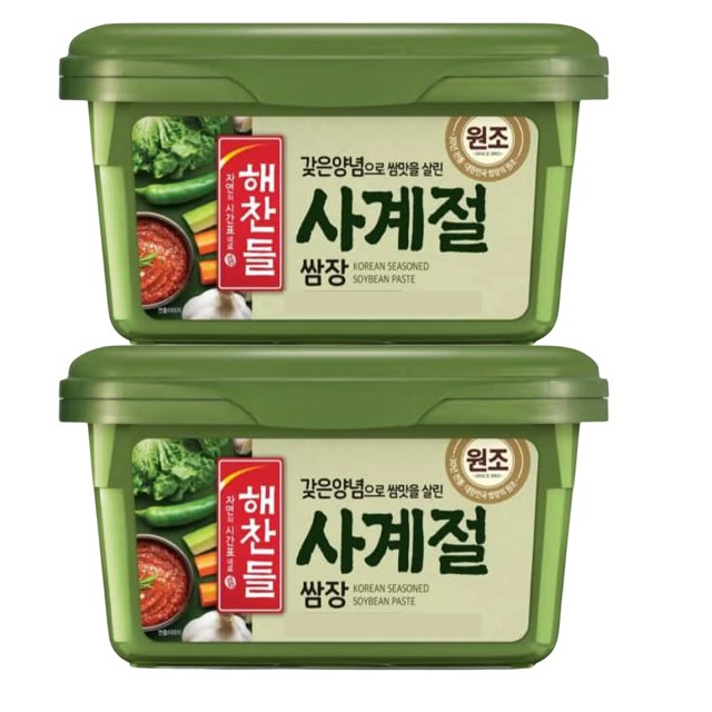 Ssamjang Mild Spice Dipping Sauce, Korean Seasoned Soybean Paste for