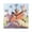 Black, variant on Cartoon Birds Singing Wall Clock Square Clock Decoration Creative Clock Dual Use Black Pointer 7.78in