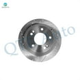 thumbnail image 3 of Rear 302mm Drilled Slotted Brake Disc Rotors 302mm For 2019 Hyundai Santa FE XL, 3 of 7
