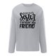 thumbnail image 4 of Pntutb mujeres de gran tamaño texto divertido letra impresa cuello redondo manga larga suelta solo sudadera tops pulóver blusa Pntutb Pntutb-2464, 4 of 5