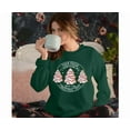 thumbnail image 6 of VILOVE Women Farm Fresh Christmas Tree Cakes Sweatshirt Christmas Crew Neck Sweater Xmas Gifts Top Casual Long Sleeve Tops, 6 of 6
