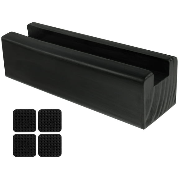 Wooden Floor Mirror Stand Nonslip Floor Mirror Support Base Portable Floor Mirror Holder Makeup Mirror Bracket Floor Mirror Rack Wood Artwork Holder Rack for Floor Mirror Artwork