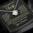 thumbnail image 7 of Jewelry To My Wife - I Love You Forever Necklace From Husband | Romantic Birthday Anniversary Christmas Valentine Gifts For Her, 7 of 7