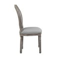 thumbnail image 5 of Modway Curve Fabric Dining Chair in Granite, 5 of 10