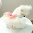 thumbnail image 4 of Zhuge Vestido para cachorro, bonito vestido de princesa para gato, falda para perro para perros pequeños, A15, S, 4 of 4