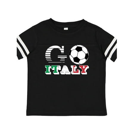 

Inktastic Go Italy- Soccer Football Gift Toddler Boy or Toddler Girl T-Shirt