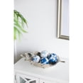 thumbnail image 5 of A&B Home Floral Orbs - Set of 4 - Blue/White, 5 of 7