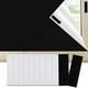 thumbnail image 2 of Cortinas para ventanas de dormitorio, persianas y estores con cinta de velcro. Cortinas para el hogar, la habitación del bebé, el dormitorio, la residencia de estudiantes o para viajar (negro), 2 of 8
