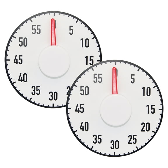 Ashley Productions Magnetic Big Timer, 7.5", Pack of 2