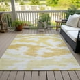 thumbnail image 6 of Addison Rugs Chantille Indoor/Outdoor Transitional Abstract Gold Washable Rectangle Rug, 9' x 12', 6 of 6
