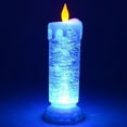 thumbnail image 5 of (base de nieve) vela impermeable LED electrónica de color recargable con color parpadeante, 5 of 5