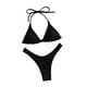 thumbnail image 5 of Conjunto de bikini para mujer, elegante traje de baño femenino para actividades acuáticas, vacaciones en la playa S, 5 of 8