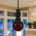 thumbnail image 5 of Westinghouse 1000600 Amber Alabaster Glass Sphere Finial & 12 in. Beaded Pull Chain - Oil Rubbed Bronze Finish, 5 of 6