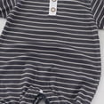 thumbnail image 4 of CAUYDY Boys Pajamas for Newborn Baby Clothes 0 3 6 9 Months 1T 2T Preemie Long Sleeve Romper Fall Winter Infant Boy Bodysuit Toddler Sleepwear Grey for Sizes 0-3 Months, 4 of 4