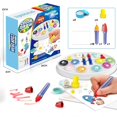 thumbnail image 1 of Juego de rotuladores de colores para niños en edad preescolar | Materiales de arte seguros y no tóxicos | Aprendizaje interactivo y dibujo para niños, 1 of 4
