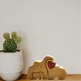 thumbnail image 3 of Rompecabezas de elefante en 3D de madera, juego de ingenio, actividad educativa Montessori para niños y adultos, para toda la familia, 3 of 7