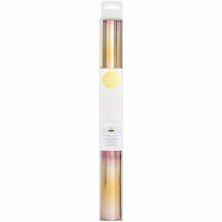 UPC: 0718813129909 | American Crafts HSFOIL-12990 Minc Reactive Foil Pink & Gold – 12.25 in. – Ombre 5 ft. Roll