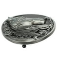 thumbnail image 4 of Toystoory Hebilla de cinturón de cabeza de caballo occidental Retro de aleación de Zinc, estructura duradera para un estilo Vintage duradero Tela de costura y artesanía bronce, 4 of 6