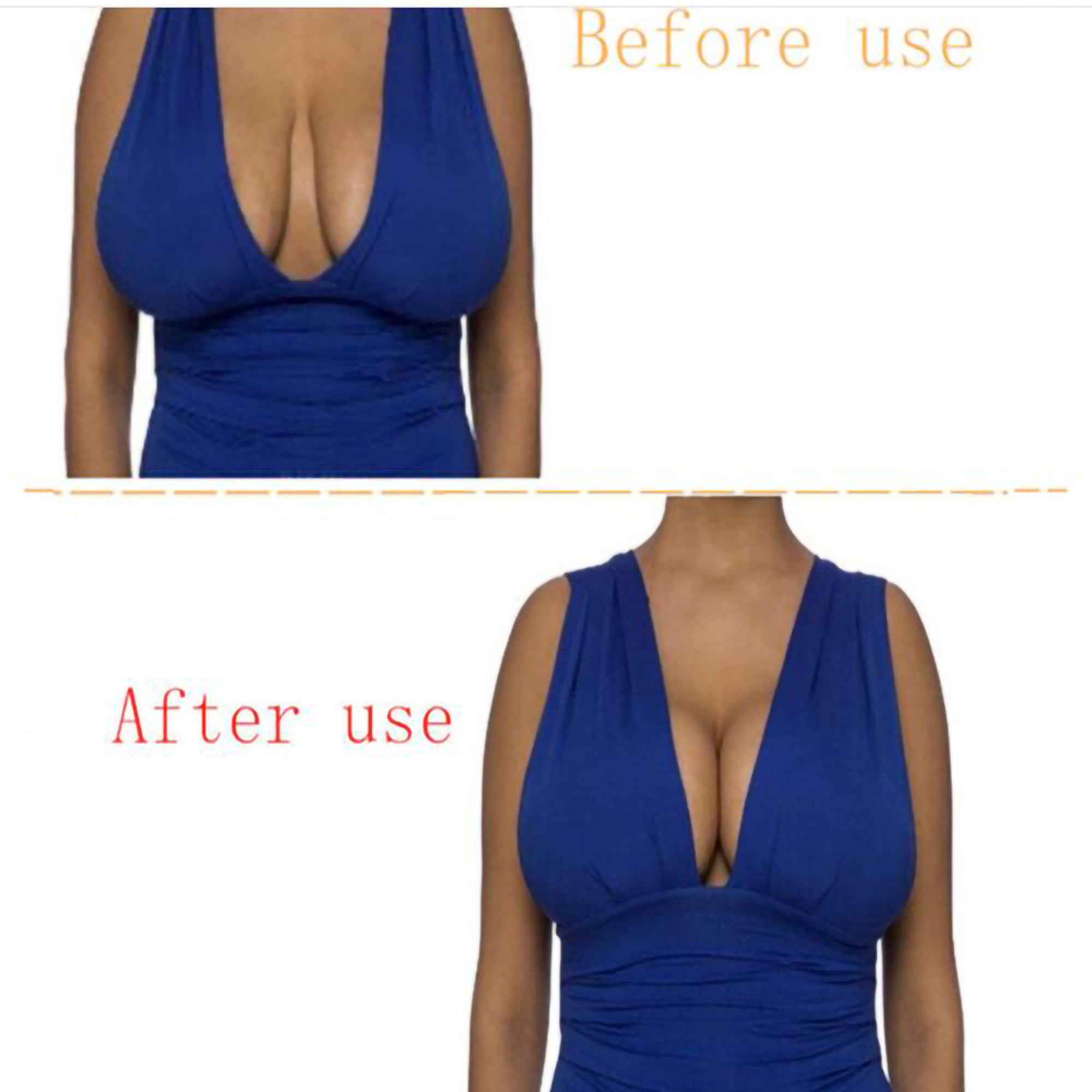 taping up breasts for backless dress