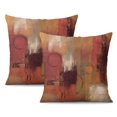 thumbnail image 1 of Housses de Coussin Bleues, Grises et Noires avec Design Circulaire - Embrassez une Touche d'Élégance Rétro, 1 of 1