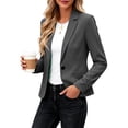 thumbnail image 6 of Enjoytime Blazers for Women Long Sleeve Lapel Open Front Blazers Slim Business Casual Work Jacket with Pockets, 6 of 8