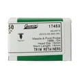 thumbnail image 2 of Auveco # 17453 Fits Ford/Mazda Trim Retainer 15mm Head Diameter 14mm Length. Qty 50., 2 of 4