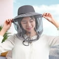 thumbnail image 3 of Mosquito Head Net Hat - Bug Cap UPF 50+ Sun Protection with Hidden Netting for Beekeeping Hiking Men & Women, 3 of 9