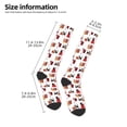 thumbnail image 5 of Haiem Cute Cat And Christmas Gift Socks, Funny Novelty Crazy Design Cotton Socks Sports Socks Knee High Socks For Men, Women,1Pairs - Gift For Working Friends, 5 of 9