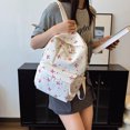 thumbnail image 3 of Mochila 3 Unids / Set Lazo Con Bolso Estuche Para Lápices Niñas ( ) Blanco Rosa, 3 of 9
