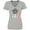 AC-Heather Grey, variant on Inktastic Easter Just Hangin' with My Peeps Women's V-Neck T-Shirt