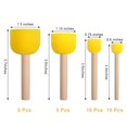 thumbnail image 5 of AOOOWER 30Pcs Round Sponge Brush for Kids Student DIY Art Craft, Stencil Painting, 5 of 9