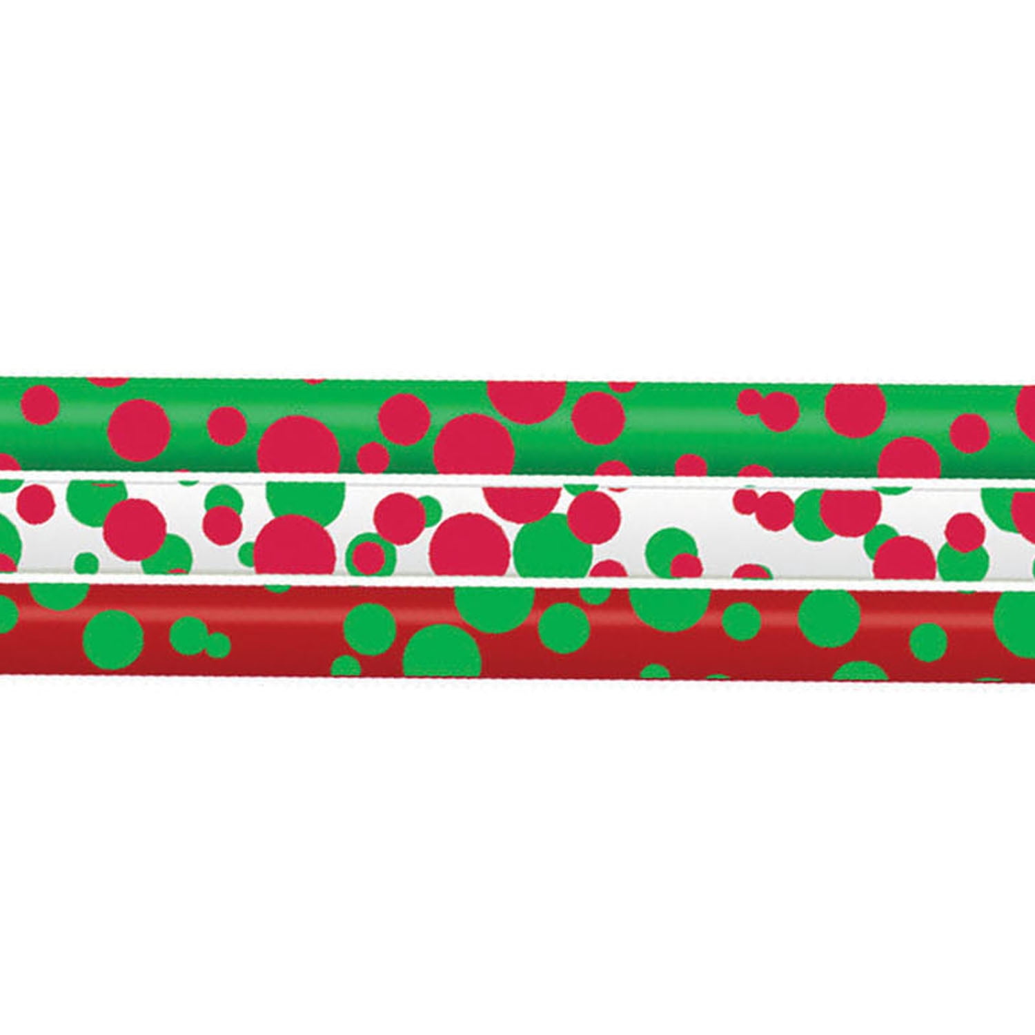 Musgrave Pencil Company Dots of Christmas Fun Pencil, 12 Per Pack, 12 Packs