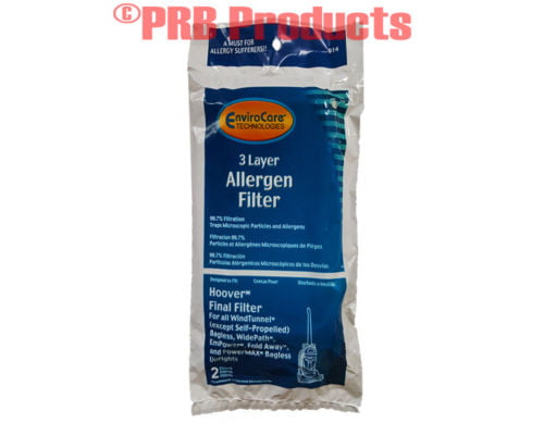 Hoover 40110004 WindTunnel Final Allergen Filter Vacuum Cleaner kit Type Powerma 