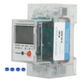 thumbnail image 3 of Easy Installation Electronic KWh Meter, Perfect Appearance DIN-Rail Electric Meter, Automated Industry Indoors Rail For Measure Power Consumption Din Rail, 3 of 8