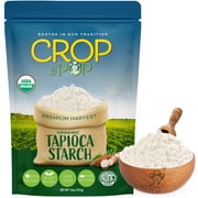 Crop By Pop - Organic Tapioca Starch USDA Organic Non GMO (14 oz) All Natural, Keto, Vegan, Kosher