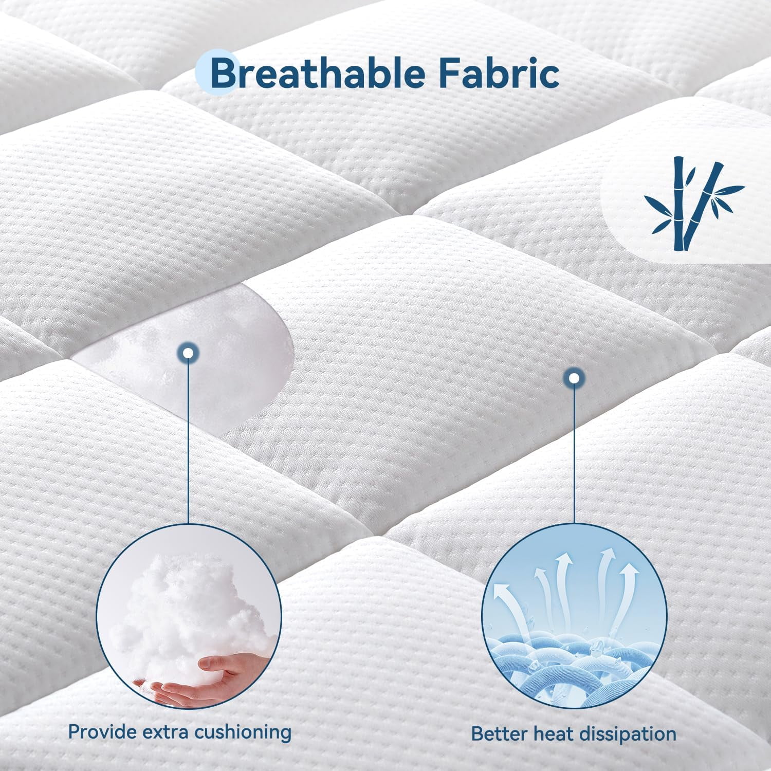 ELEMUSE 8 inch Full Mattress for Kids and Adults, Gel Memory Foam Pillowtop, CertiPUR-US Certified, Fiberglass-Free